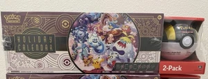 Pokemon TCG 2025 Holiday Calendar Pokeball Bundle  - NEW - Picture 1 of 3