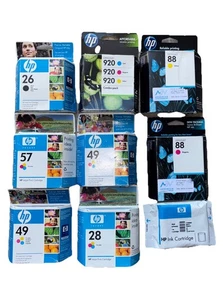 Wkład do drukarki atramentowej HP Officejet / HP (9) Partia mieszany kolor / czarny WYGASŁ - Zdjęcie 1 z 20