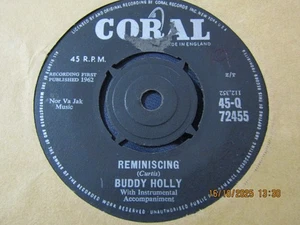 BUDDY HOLLY-REMINISCING-CORAL TRI - Picture 1 of 2