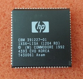CBM 391227-01 LISA Chip &copy;1992 for Commodore Amiga A600 A1200 A4000 CD32 NEW! NOS