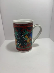 Seasonal Holiday Christmas Coffee Mug Fireplace Nutcracker - Picture 1 of 6