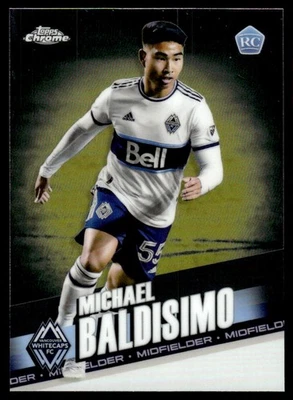 Michael Baldisimo 2022 Topps Chrome MLS #196 Vancouver Whitecaps FC 26580 Soccer - Image 1 of 2