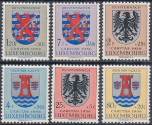 LUXEMBURGO Sc# B192-7 - ESCUDOS DE ARMAS - Imagen 1 de 1