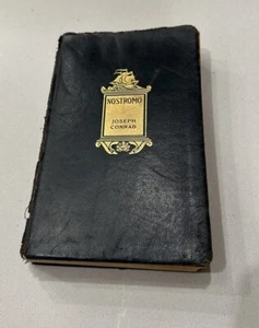 1927 Nostromo by Joseph Conrad Leather Bound Hardcover Doubleday - Picture 1 of 9