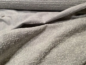 Tela de lana HOLLY HUNT Great Plains 4103 AURA gris verdadero Bouclé $741 venta al por menor* POR COMPRA - Imagen 1 de 24