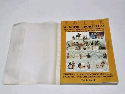 W. Goebel Porzellan, Beginning to Present Pt 1 by Wolfgang Schwatlo 1996 SIGNED  - Image 1 of 4