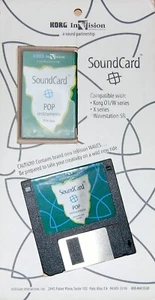 Korg 01/W InVision POP INSTRUMENTS SoundCard + Programs & Combi's on Disk - Bild 1 von 5