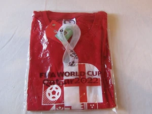 CAMISETA OFICIAL CON LICENCIA INGLATERRA COPA MUNDIAL FIFA 2022 HOMBRE TALLA XL. - Imagen 1 de 2
