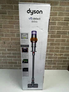 Dyson V15 Detect EXTRA Cordless Stick Vacuum Cleaner - Yellow/Iron *NEW SEALED * - Picture 1 of 2