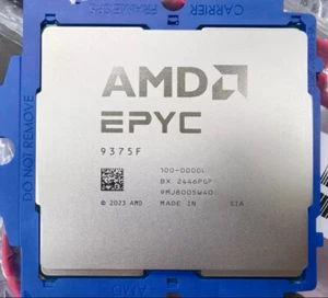 AMD EPYC 9375F CPU 32 cores and 64 threads 3.8-4.5GHZ 320W 256MB - Afbeelding 1 van 1