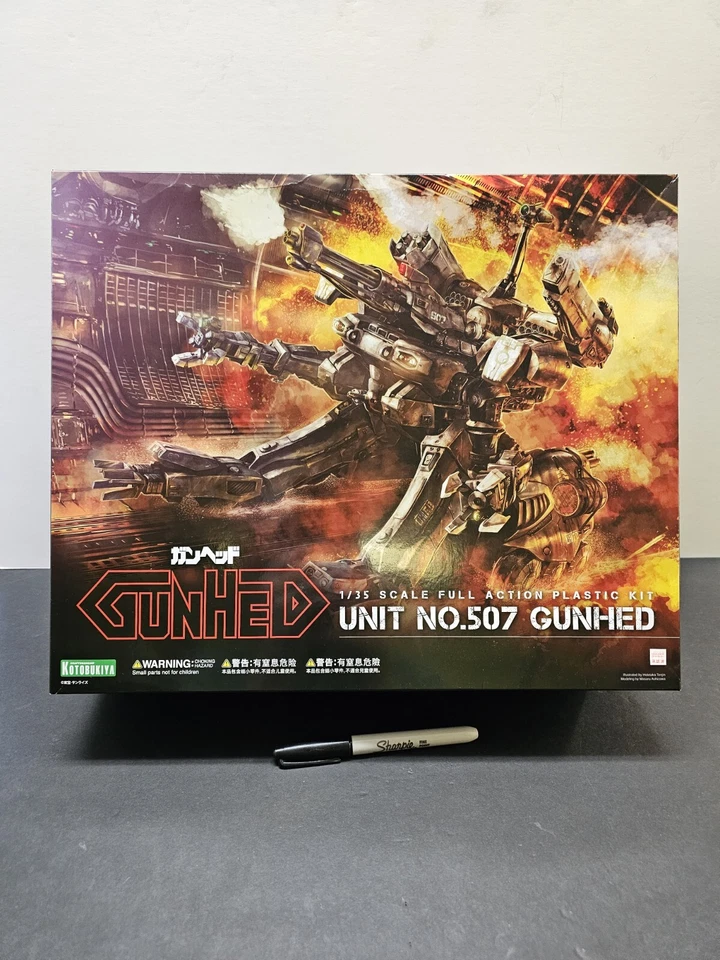 Gunhed H180mm 1/35scale Plastic Model kit Molded Color KP190X Kotobukiya Robot