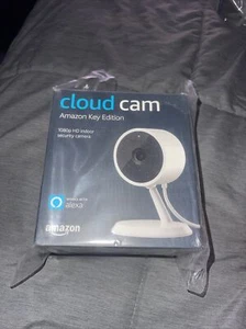 Amazon Cloud Cam Key Edition Indoor Security Camera - White - NEW & SEALED - Picture 1 of 2