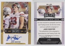 2022 Leaf Draft Auto Gold Jack Sawyer #BA-JS2 Auto
