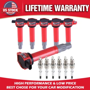 6x Ignition Coil & IRIDIUM Spark Plug Kits for Chrysler Dodge Volkswagen Routan - Picture 1 of 18