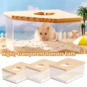Hamster Litter Box Pet Litter Box Potty Plastic Corner Trainer κ& Pets F A1X9 - Picture 1 of 16