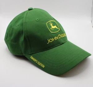 John Deere Owners Edition Nothing Runs Like A Deere Adjustable Baseball Cap Hat - Picture 1 of 5