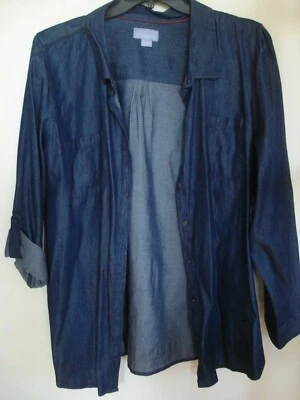 Blusa Damas Plus Lavado Oscuro Talla 1X Laura Scott Foto 1 de 2