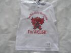 I'm Not Only Gorgeous I'm Welsh Children's T-Shirt 6-12 mths