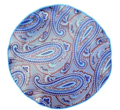 Lord R Colton Masterworks Bolsillo Redondo Lerici Glaciar Pais Seda - $75 Minorista Nuevo Foto 1 de 2