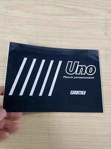 UNO ES 45 55 70 DIESEL RARO ALL PLANCIA PORTASTRUMENTI USO E MANUTENZIONE FIAT  - Foto 1 di 4