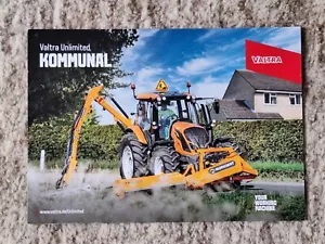 Valtra Kommunal Prospekt Traktor Schlepper - Bild 1 von 1
