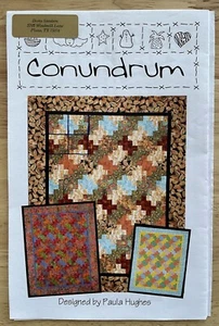 Conundrum Quilt Muster von Quilt Country von Paula Hughes mehrere Größen - Bild 1 von 6