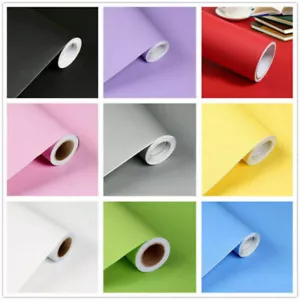 Self-adhesive Contact Paper Waterproof Drawer Shelf Liner Vinyl Decor Wallpaper - Picture 1 of 34