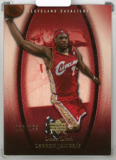 2005-06 Lebron James /199 UPPER DECK Sweet Shot Gold #16  