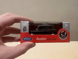 Welly Austin Series Die Cast Black Metal Car - Picture 1 of 6