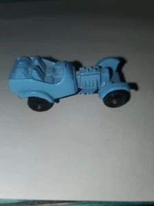 Vintage Tootsietoy Roadster Coupe Metal Car Blue 110 - Picture 1 of 5