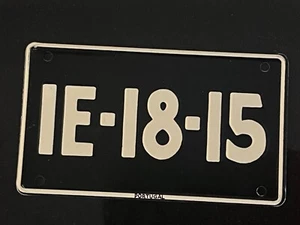 Portugal Wheaties Mini Fahrrad Nummernschild 4” x 2” - Bild 1 von 2