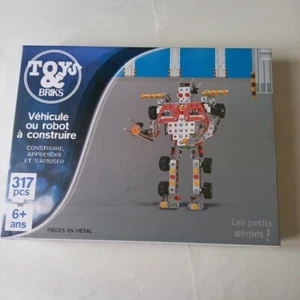 Vehicule Ou Robot Construire Toys & Briks 6 + Ans Pièces En Metal . - Imagen 1 de 13