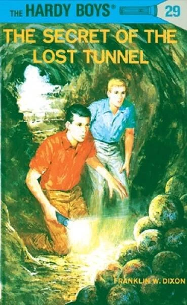 The Secret of the Lost Tunnel (Hardy Boys, книга 29) - твердая обложка - ПРИЕМЛЕМО - Изображение 1 из 1