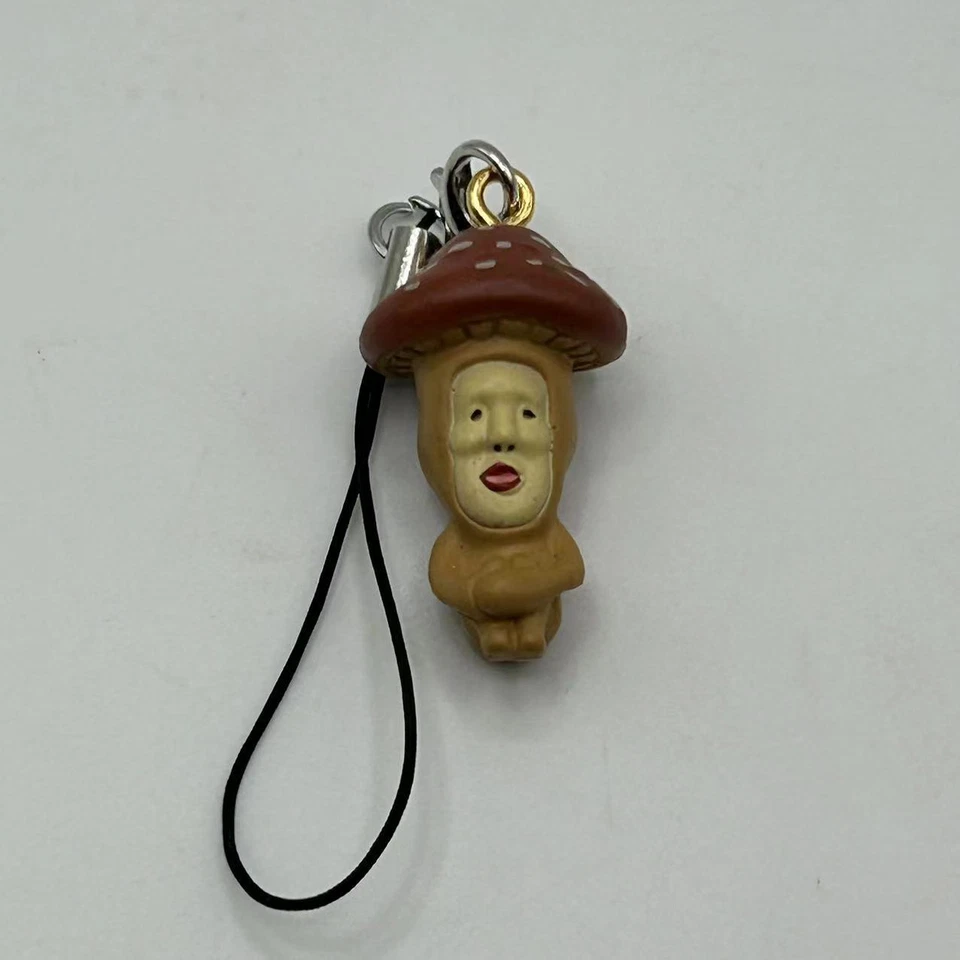 Figura sentada miniatura Kobito Zukan planta hongo linda divertida criaturas de granja Foto 1 de 4