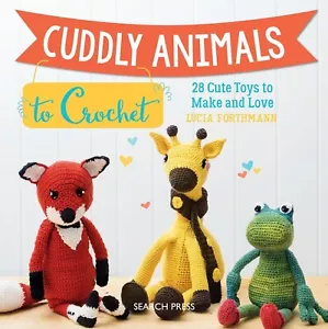 ANIMALI COCCOLOSI ~ Libro modello uncinetto ~ 28 peluche ~ giraffa, agnello, ippopotamo + - Foto 1 di 10