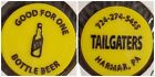 Tailgaters Harmar PA Good for one bottle beer in trade token gft316