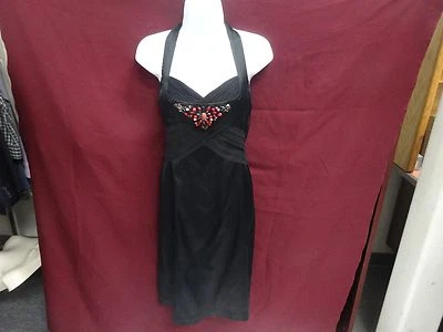 Черное платье с бретелью через шею из шелковой смеси Marciano размер S - Изображение 1 из 4