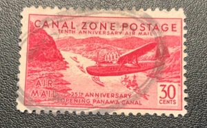 Stamps Canal Zone Scott #C19 used - Picture 1 of 1
