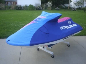 POLARIS SLT SLTH Cover w/o Mirrors Dark Blue Light Blue & Red W/ DL New OEM - Picture 1 of 2