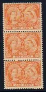 KANADA 1897 # 51 POSTFRISCH 3ER-STREIFEN JUBILÄUM KÖNIGIN VICTORIA 6771-RD-B - Bild 1 von 1