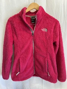 The North Face Osolita Jacket Hot Pink Full Zip GIRL’S Size XL (18) - Picture 1 of 10