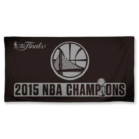 NBA Golden State Warriors 2015 Finals Champs 30" x 60" Beach Pool Dorm Towel NEW Cover
