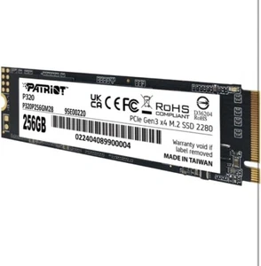 Patriot P320 256GB Internal SSD - NVMe PCIe Gen 3x4 - Picture 1 of 2