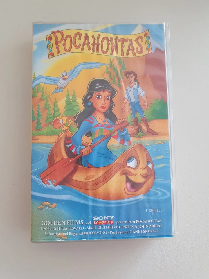 Pocahontas Die Abenteuer des Indianermädchens VHS Video Kassette Videokassette - Bild 1 von 1