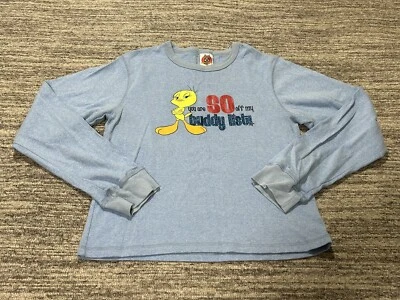 Sudadera Looney Tunes Niñas Jóvenes Extra Grande Azul Piolín Suéter Manga Larga Foto 1 de 4