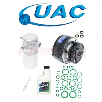 UAC AC Compressor & Component Kit for 1985-1986 GMC K3500 - Heating Air og Foto 1 de 4