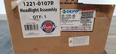 Passenger Right Headlight Fits 04-12 CANYON 1159144 Foto 1 de 4