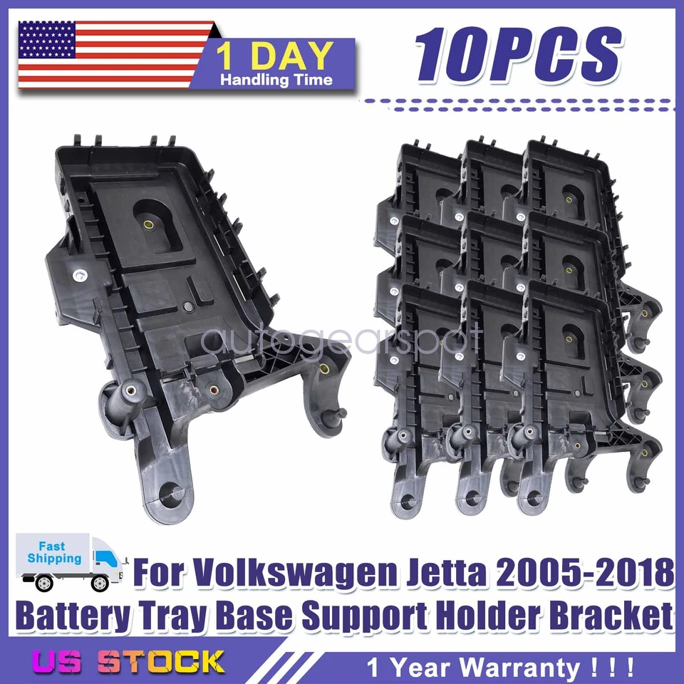 10x Soporte Base Bandeja Batería Para Volkswagen Jetta 2005-2018 Nuevo Foto 1 de 4