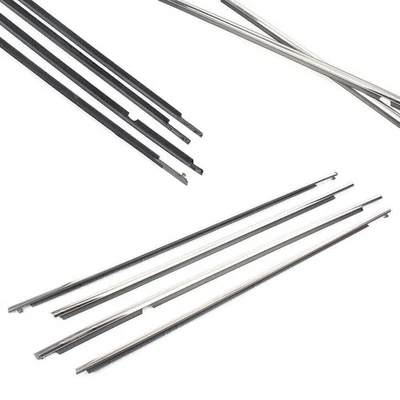 Cinturón de sellado cromado para molduras de ventana de coche 4 piezas para Toyota Rav4 2013-2018 Foto 1 de 4