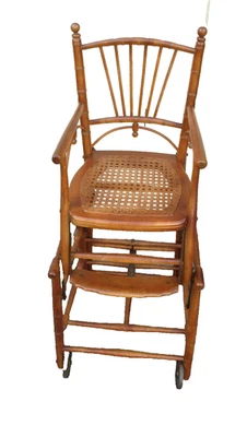 59162 ANTIGUO COCHECITO TRONA INFANTIL PLEGABLE Foto 1 de 4